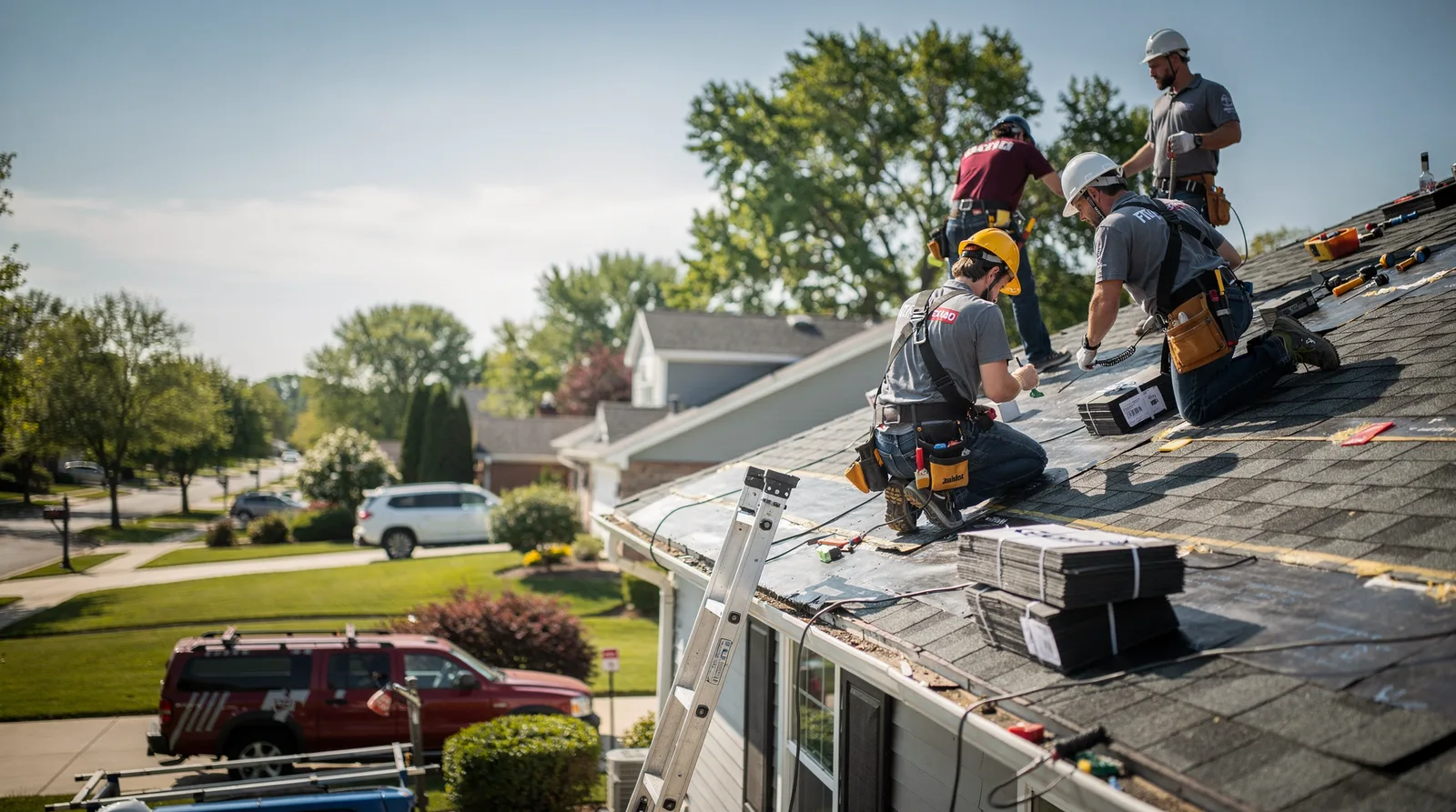 Roof Repair in Dupo, IL around you